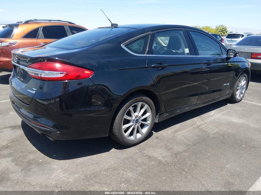 Vin: 3fa6p0luxhr263358, lot: 45779504, ford fusion hybrid se 20174