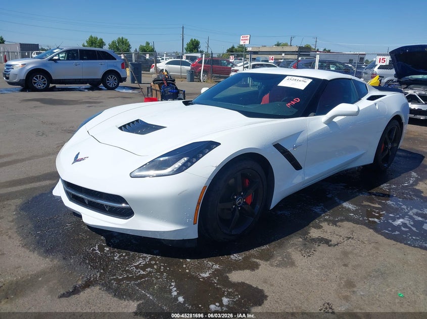 Vin: 1g1yb2d70f5101253, lot: 45779520, chevrolet corvette stingray 20152
