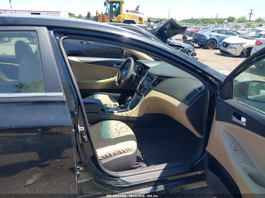 2011 Hyundai Sonata 2.4 Gls black Lot 111045281699 Vin 5NPEB4AC8BH263472