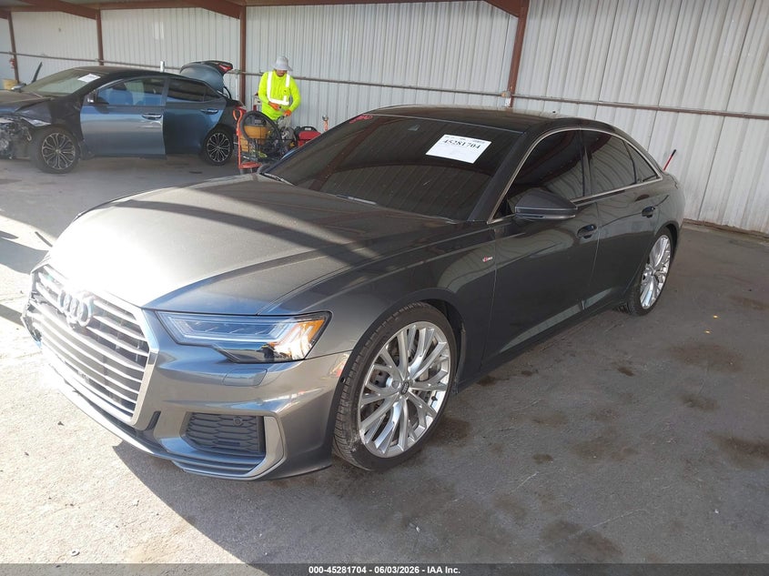 Vin: waum2af20kn088318, lot: 45779528, audi a6 55 premium 20192