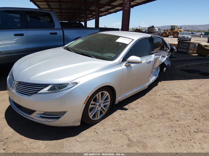 Vin: 3ln6l2g95gr602111, lot: 45779540, lincoln mkz 20162