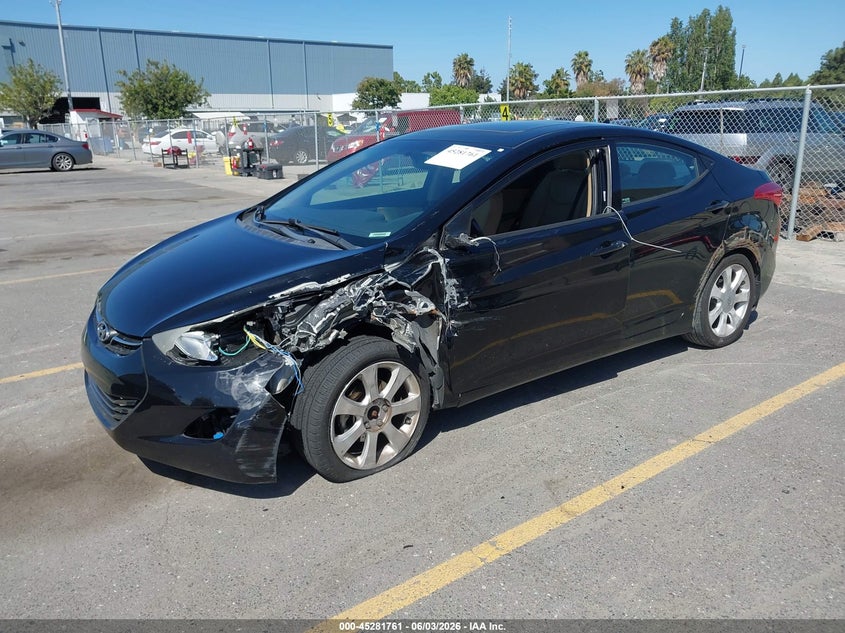 2013 Hyundai Elantra Limited KMHDH4AE8DU704064 photo 1