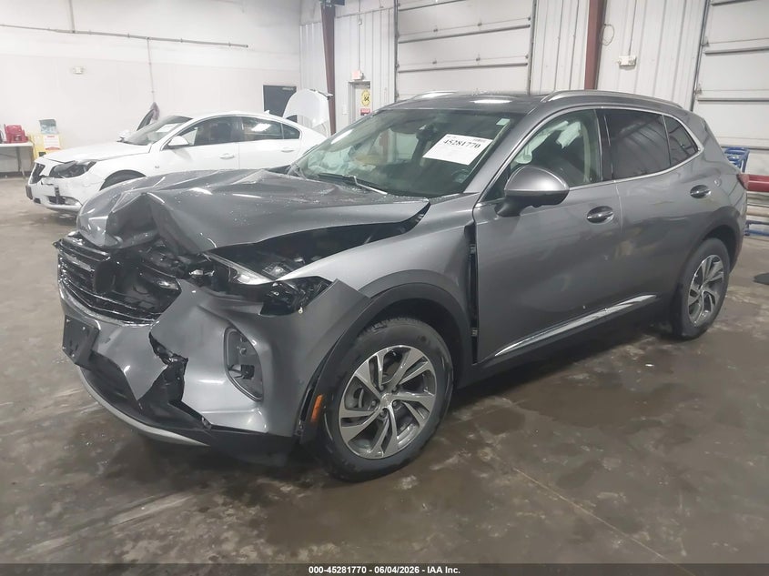 Vin: lrbfznr40md014237, lot: 45779594, buick envision fwd essence 20212