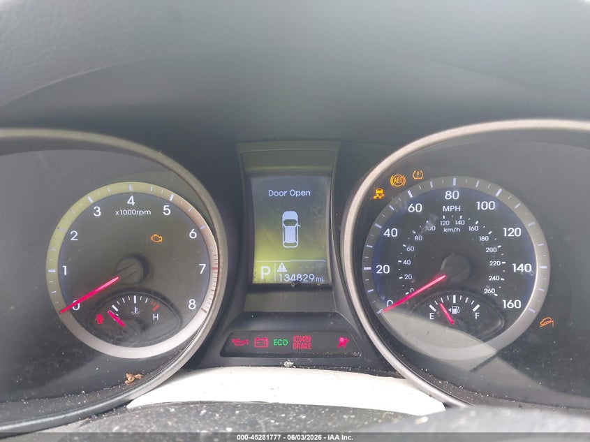 2016 Hyundai Santa Fe Se VIN: KM8SM4HF3GU161390 Lot: 45281777