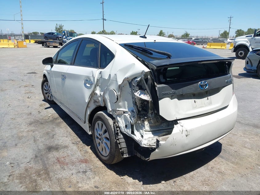 2013 Toyota Prius Plug-In VIN: JTDKN3DP2D3044301 Lot: 45281778