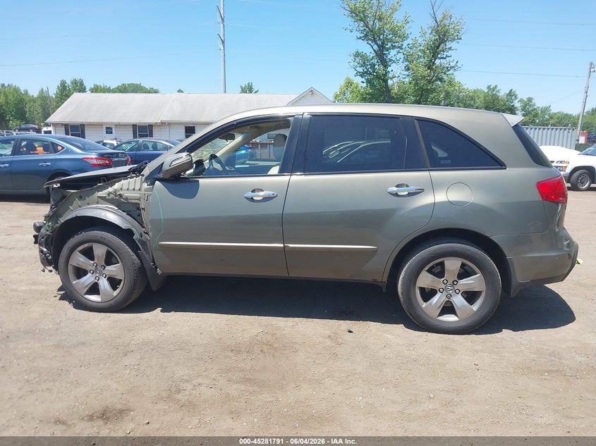 2007 Acura Mdx Sport Package VIN: 2HNYD28587H503875 Lot: 45281791