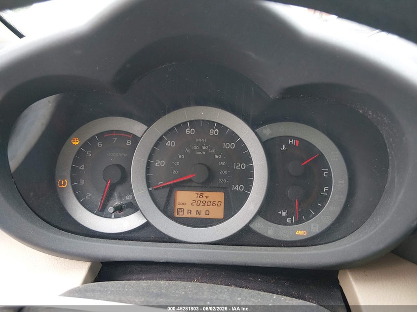 2011 TOYOTA RAV4 auction photo 7