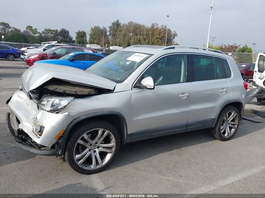 2012 Volkswagen Tiguan Sel VIN: WVGAV7AX8CW610266 Lot: 45281811