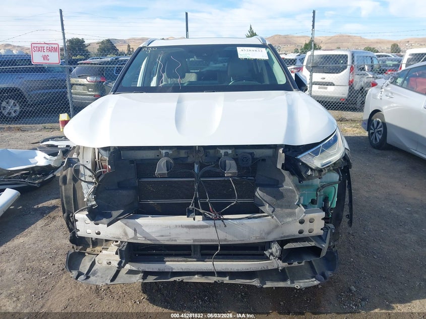 2022 Toyota Highlander Hybrid Xle Bronze Edition VIN: 5TDABRCH1NS554009 Lot: 45281832