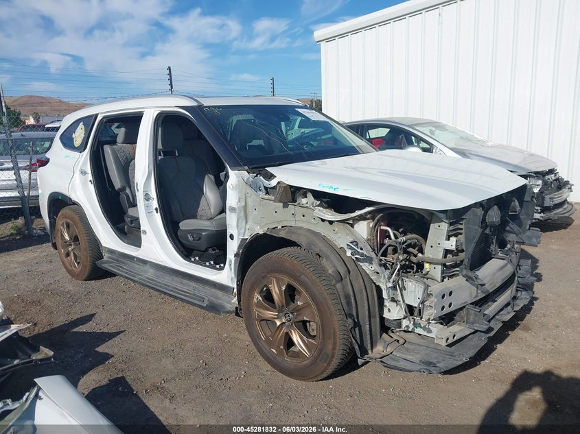 2022 Toyota Highlander Hybrid Xle Bronze Edition VIN: 5TDABRCH1NS554009 Lot: 45281832