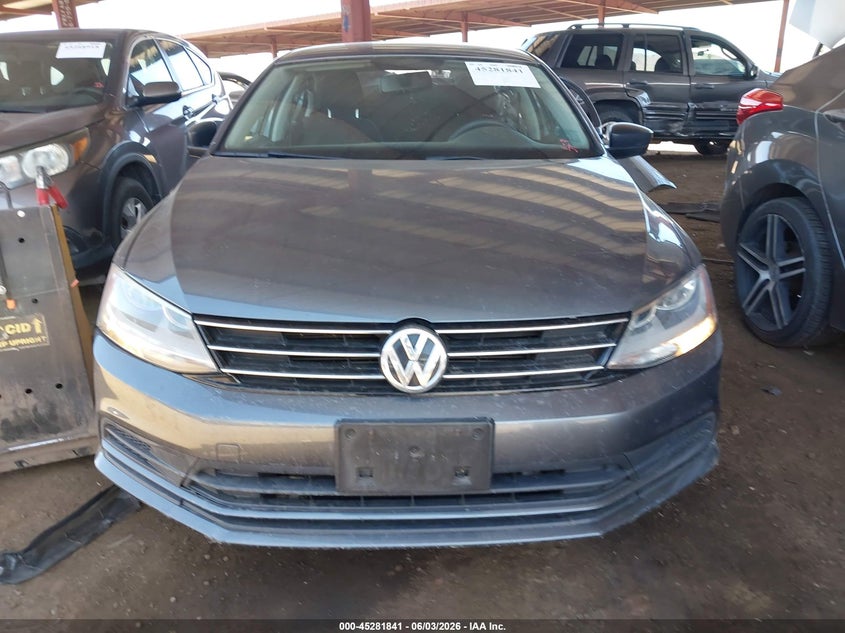 2016 Volkswagen Jetta 1.4T S VIN: 3VW267AJ8GM255782 Lot: 45281841