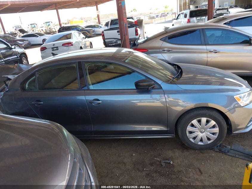 2016 Volkswagen Jetta 1.4T S VIN: 3VW267AJ8GM255782 Lot: 45281841