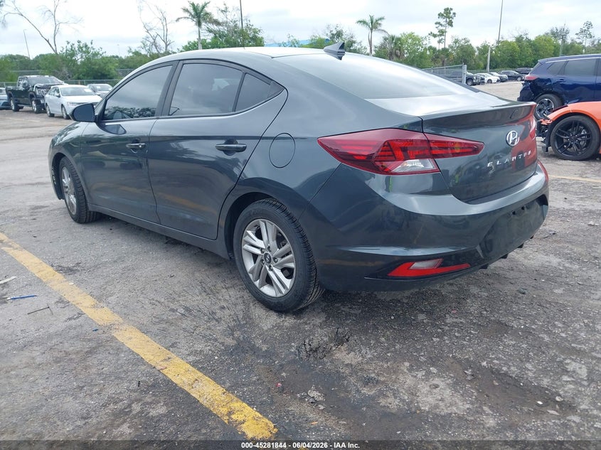 Vin: 5npd84lf9lh552203, lot: 45779668, hyundai elantra sel 20203