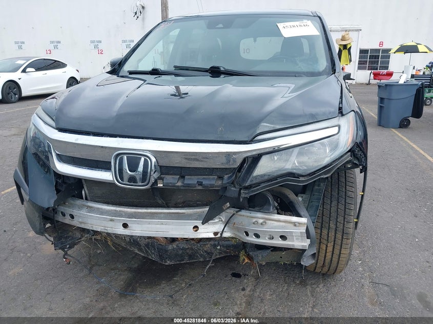 2019 Honda Pilot Ex-L VIN: 5FNYF6H54KB051476 Lot: 45281846