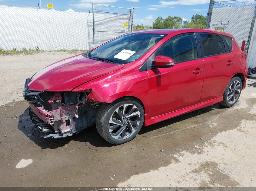 Vin: jtnkarje6jj560505, lot: 45779690, toyota corolla im 20182