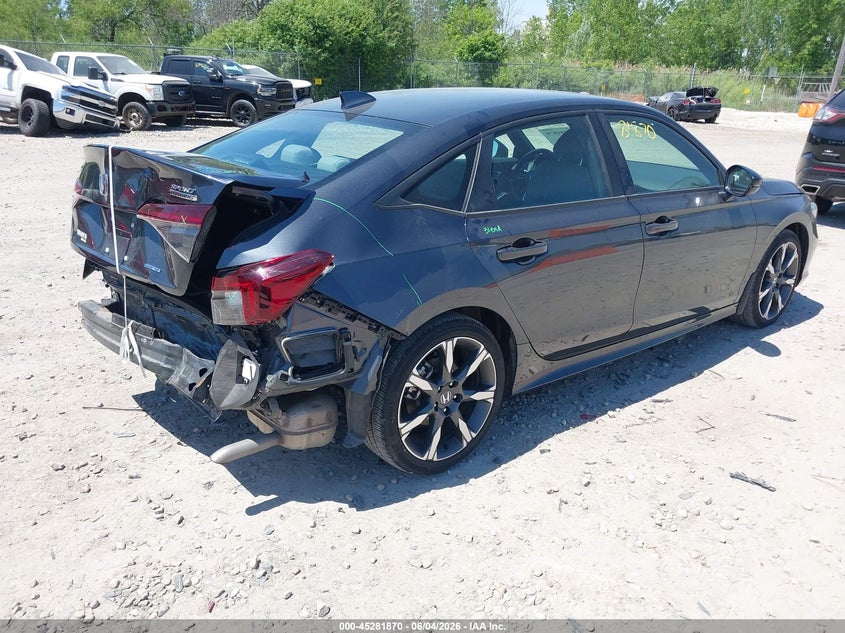 Vin: 2hgfe4f89sh309580, lot: 45779694, honda civic hybrid sport/sport touring 20254