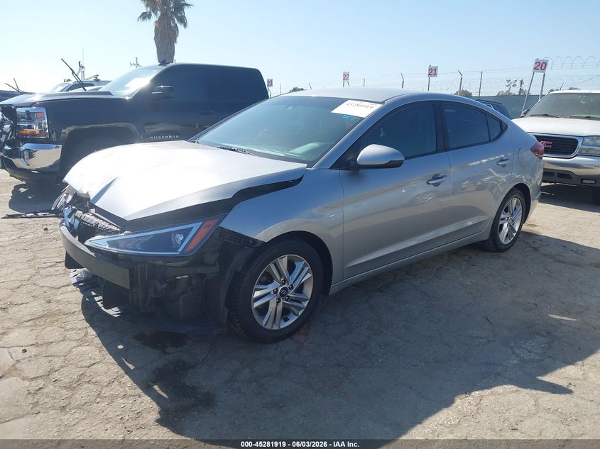 Vin: 5npd84lf2lh571790, lot: 45779743, hyundai elantra sel 20202