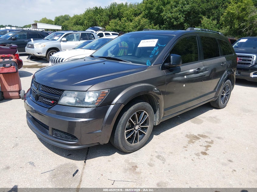 Vin: 3c4pdcab2ht695827, lot: 45779750, dodge journey se 20172