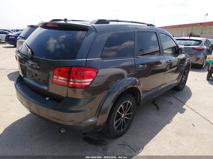 Vin: 3c4pdcab2ht695827, lot: 45779750, dodge journey se 20174