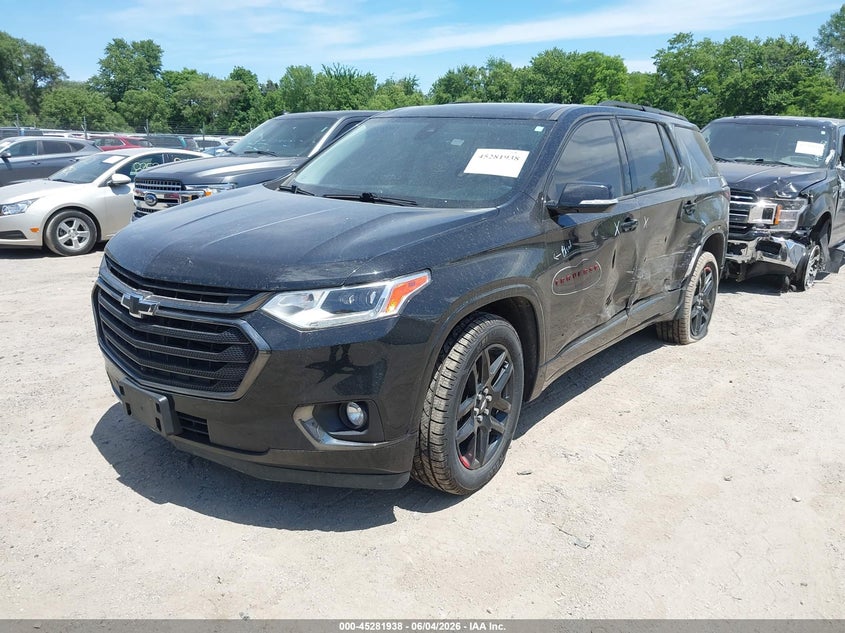 Vin: 1gnevjkw0jj103405, lot: 45779762, chevrolet traverse premier 20182
