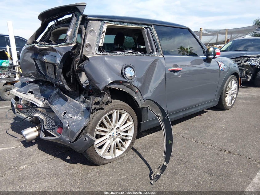 Vin: wmwxm7c56et970375, lot: 45779766, mini hardtop cooper s 20144