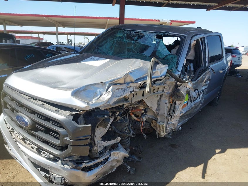 2021 FORD F-150 3.5L V-6 DI, DOHC, V(VIN: 1FTFW1E84MFC80828