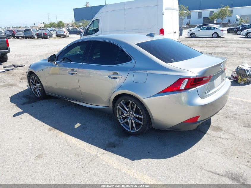 Vin: jthba1d20g5024432, lot: 45779774, lexus is 200t 20163