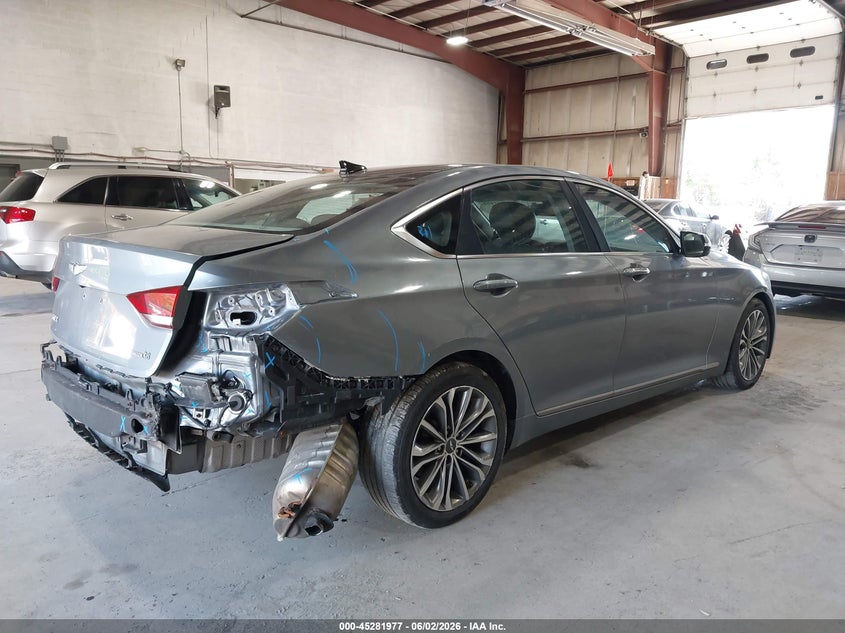 Vin: kmhgn4je4fu069207, lot: 45779801, hyundai genesis 3.8 20154