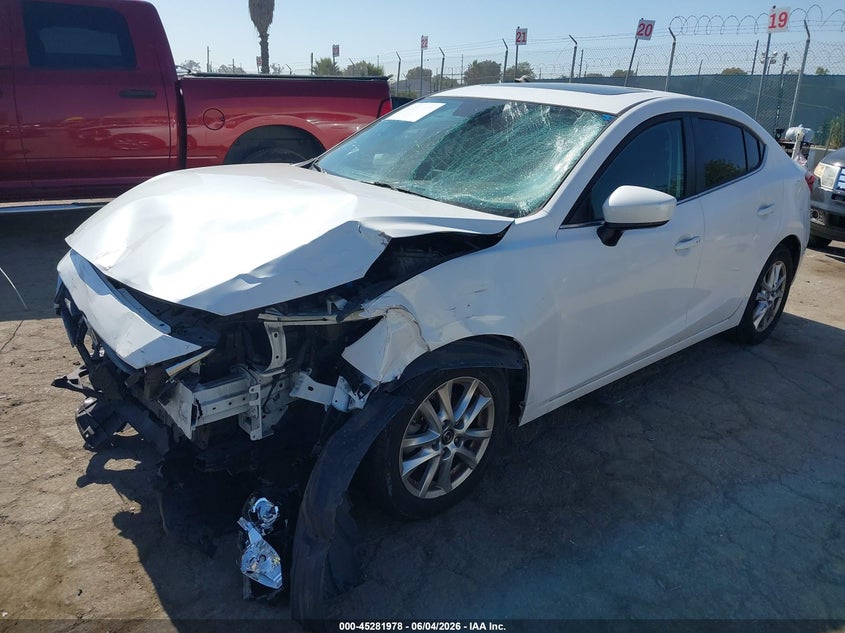 Vin: 3mzbm1v78fm132435, lot: 45779802, mazda mazda3 i touring 20152