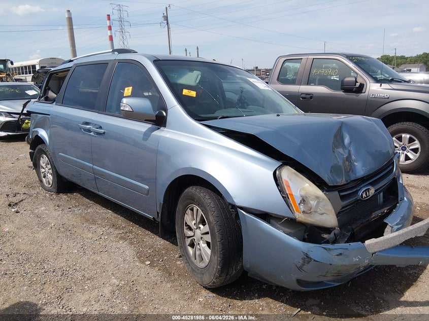 Vin: kndmg4c75c6499733, lot: 45779810, kia sedona lx 2012 img_1