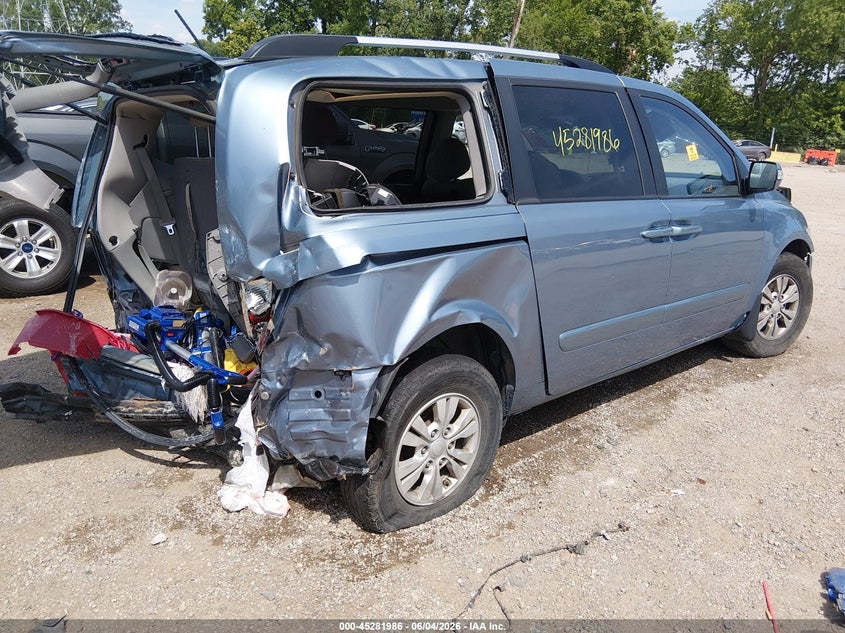 Vin: kndmg4c75c6499733, lot: 45779810, kia sedona lx 20124