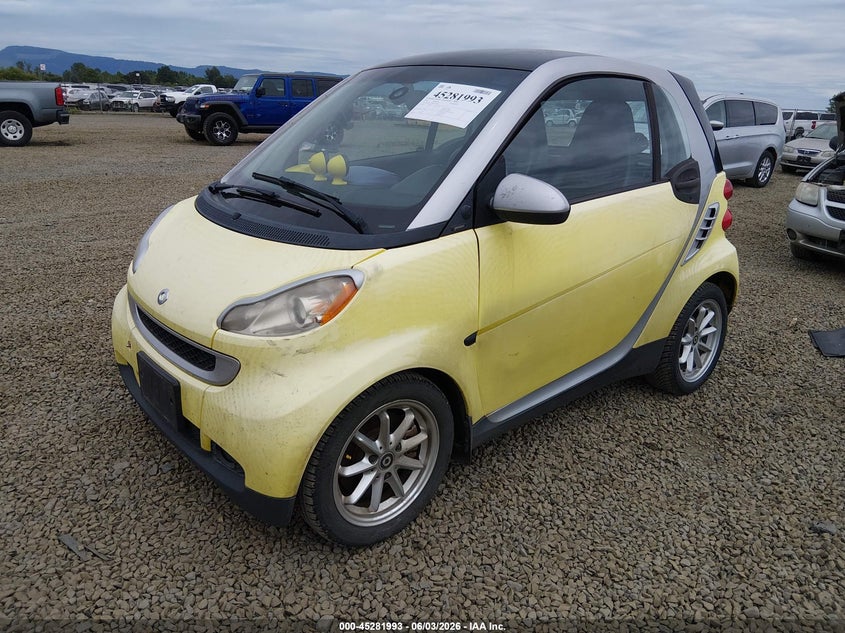2008 SMART FORTWO auction photo 2