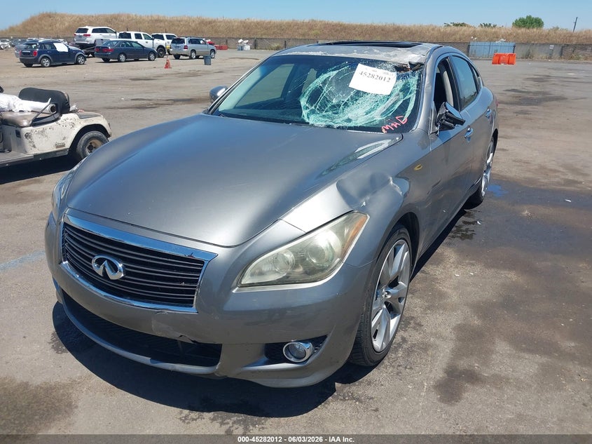 Vin: jn1by1ap4bm321959, lot: 45779836, infiniti m37 20112