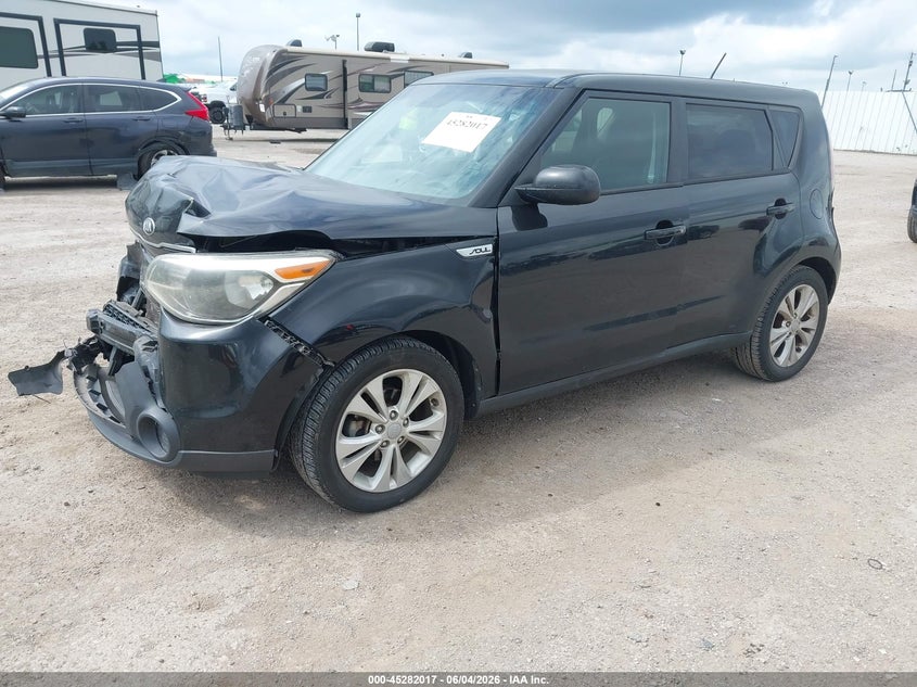 Vin: kndjp3a51f7213244, lot: 45779841, kia soul + 20152
