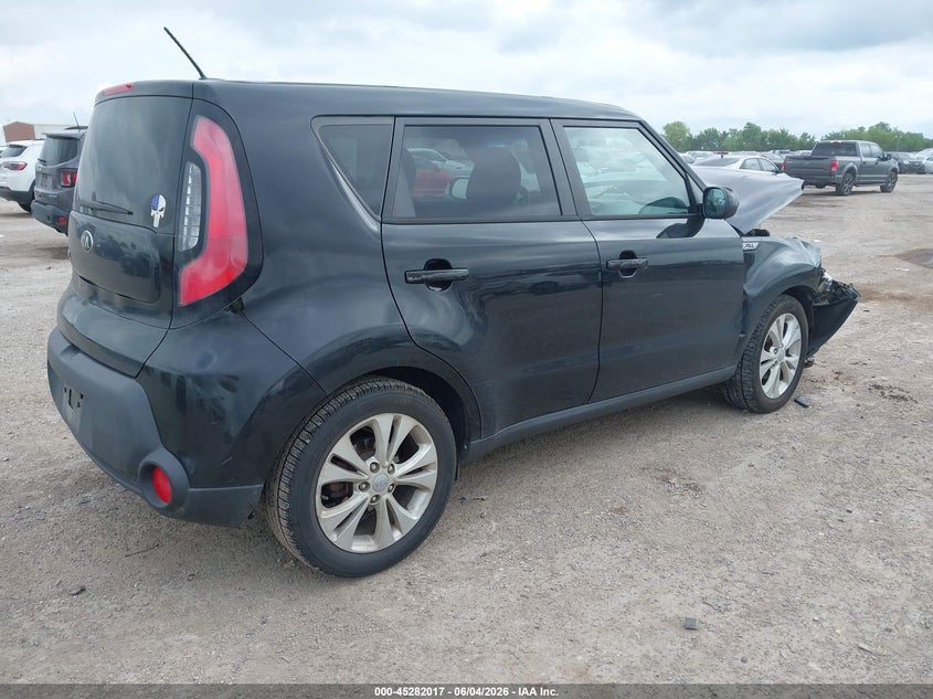 Vin: kndjp3a51f7213244, lot: 45779841, kia soul + 20154