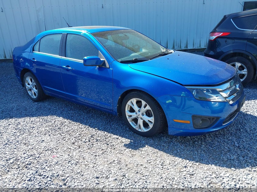Vin: 3fahp0ha8cr120229, lot: 45779852, ford fusion se 20121