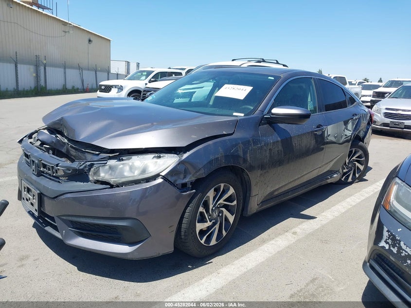 2017 Honda Civic Ex 2HGFC2F71HH550365 photo 1