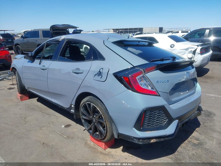 2019 HONDA CIVIC VIN SHHFK7H43KU223818 nuotrauka 3