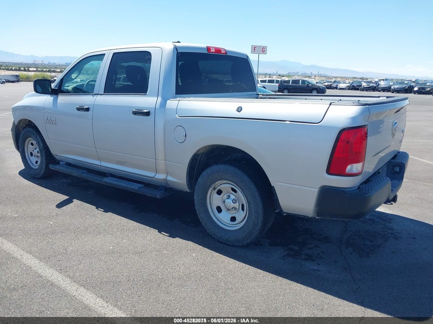 Vin: 1c6rr7kg8hs731251, lot: 45779899, ram 1500 tradesman  4x4 5'7 box 20173