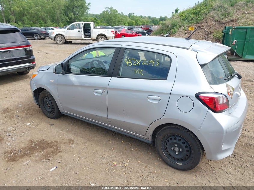 Vin: ml32auhj7mh007824, lot: 45779917, mitsubishi mirage carbonite edition/es/le 20213