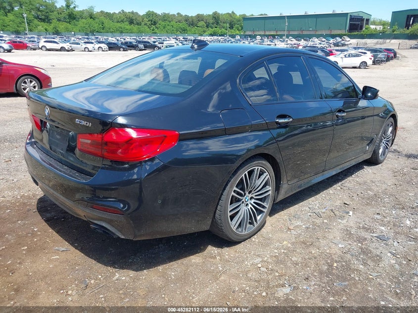 Vin: wbaja7c36hg906654, lot: 45779936, bmw 530i xdrive 20174