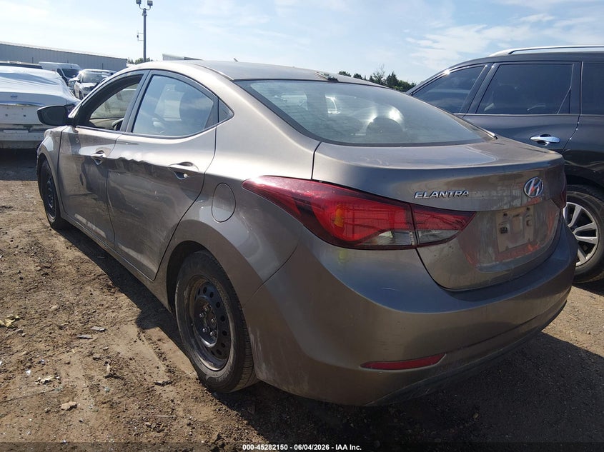 Vin: 5npdh4ae7gh771239, lot: 45779986, hyundai elantra se 20163