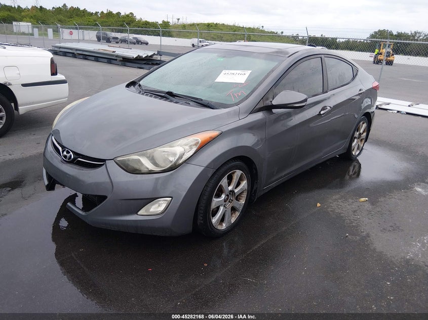 2013 Hyundai Elantra Limited 5NPDH4AE6DH244370 photo 1