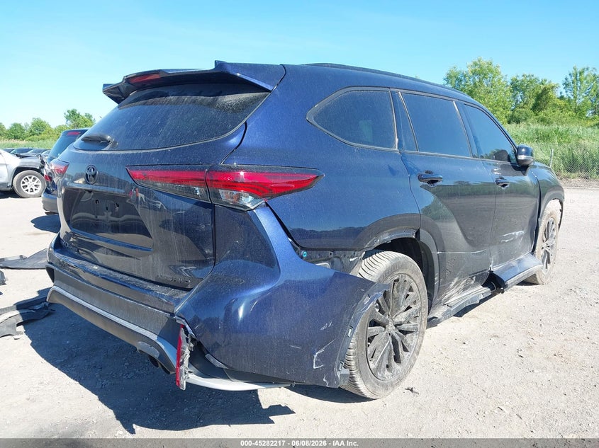 Vin: 5tdlzrbh6ms119877, lot: 45780053, toyota highlander xse 20214