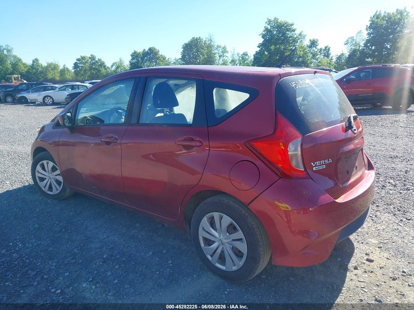 Vin: 3n1ce2cp8hl368009, lot: 45780060, nissan versa note s plus 20173
