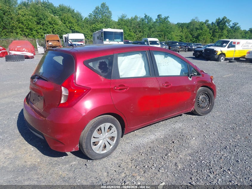 Vin: 3n1ce2cp8hl368009, lot: 45780060, nissan versa note s plus 20174