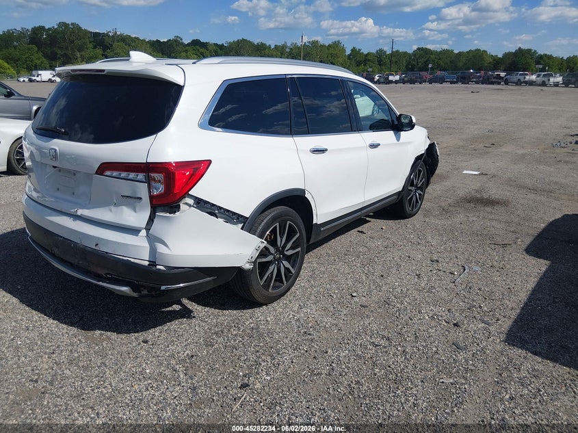 Vin: 5fnyf5h98lb017748, lot: 45780070, honda pilot 2wd touring 8 passenger 20204