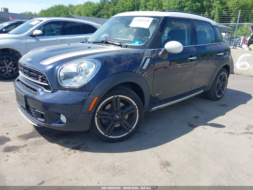 Vin: wmwzc5c51fwp42980, lot: 45780076, mini countryman cooper s 20152