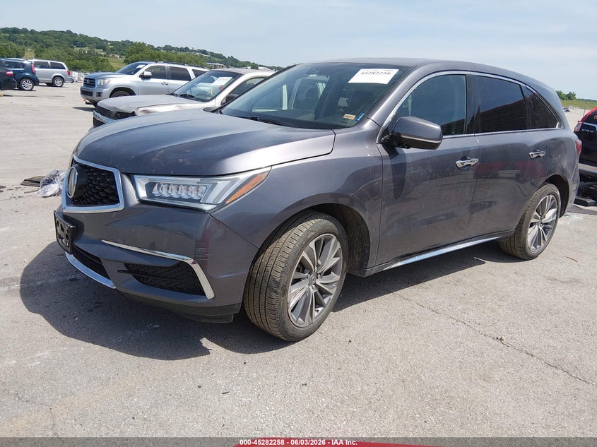 Vin: 5fryd4h58hb013041, lot: 45780094, acura mdx technology package 20172