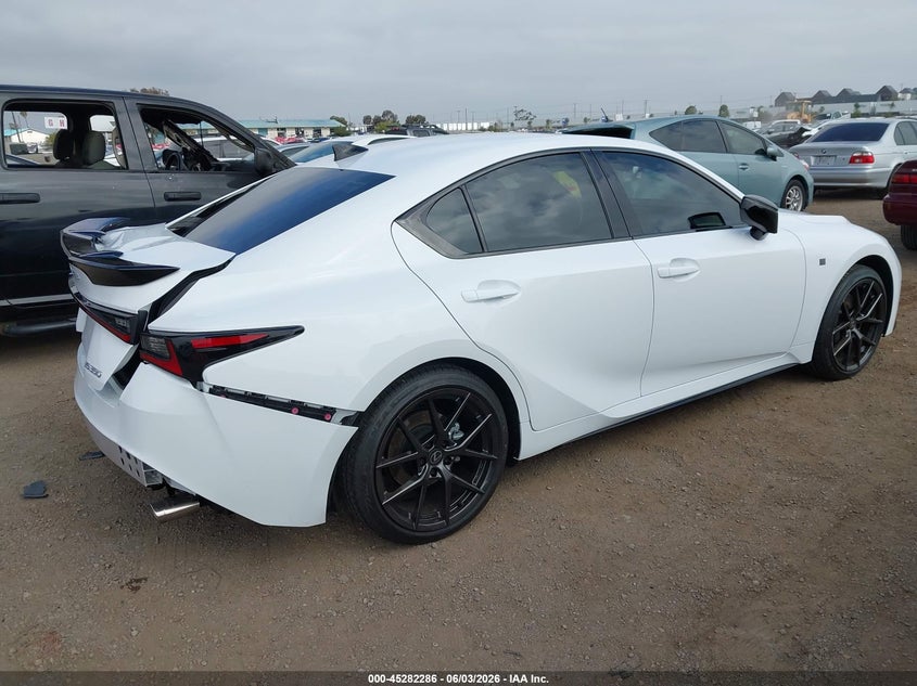 Vin: jthbz1b28t5096713, lot: 45780122, lexus is 350 f sport design 20264